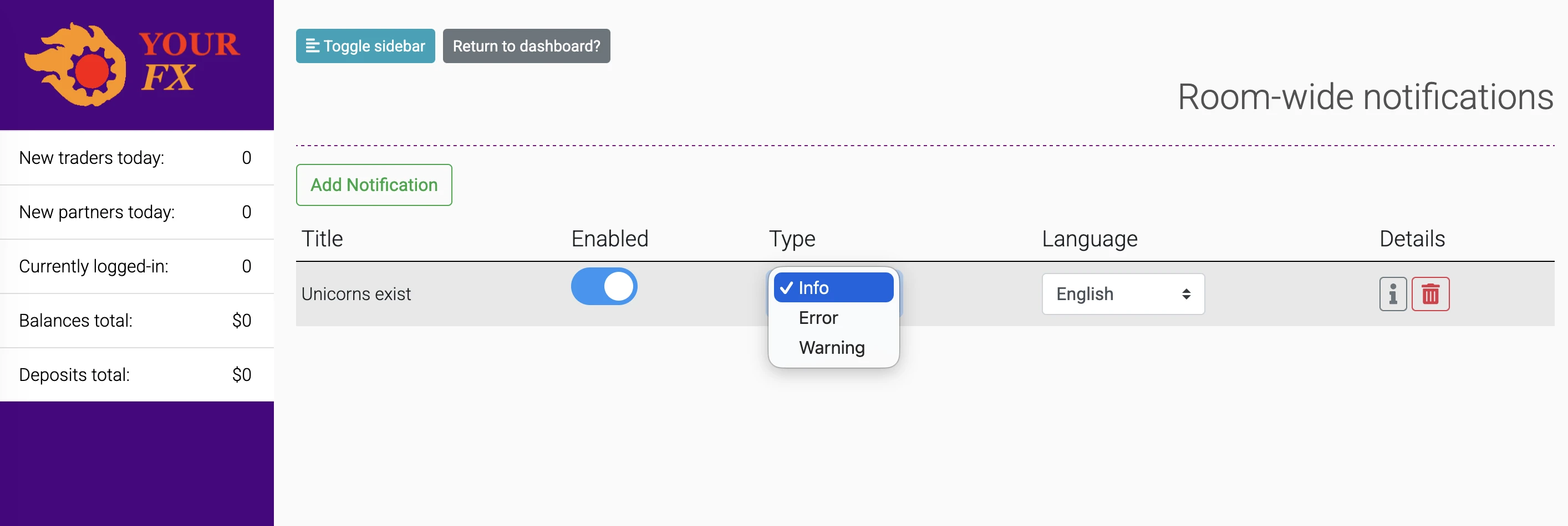 Giao diện Broker 13
