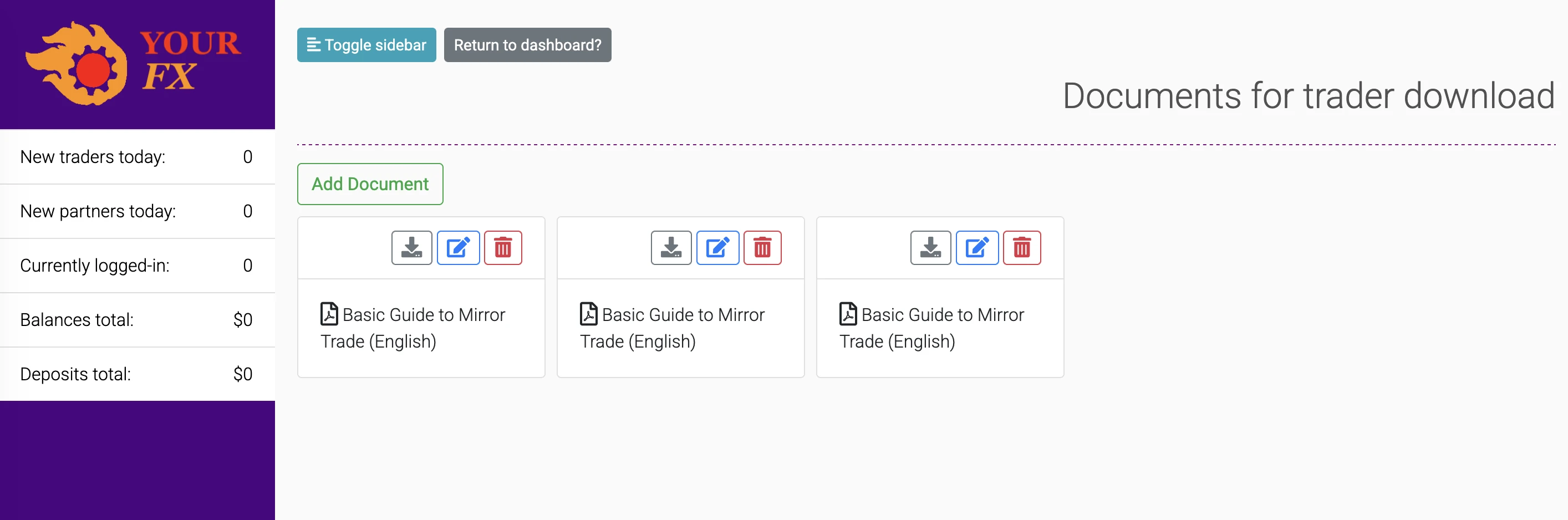 Giao diện Broker 14