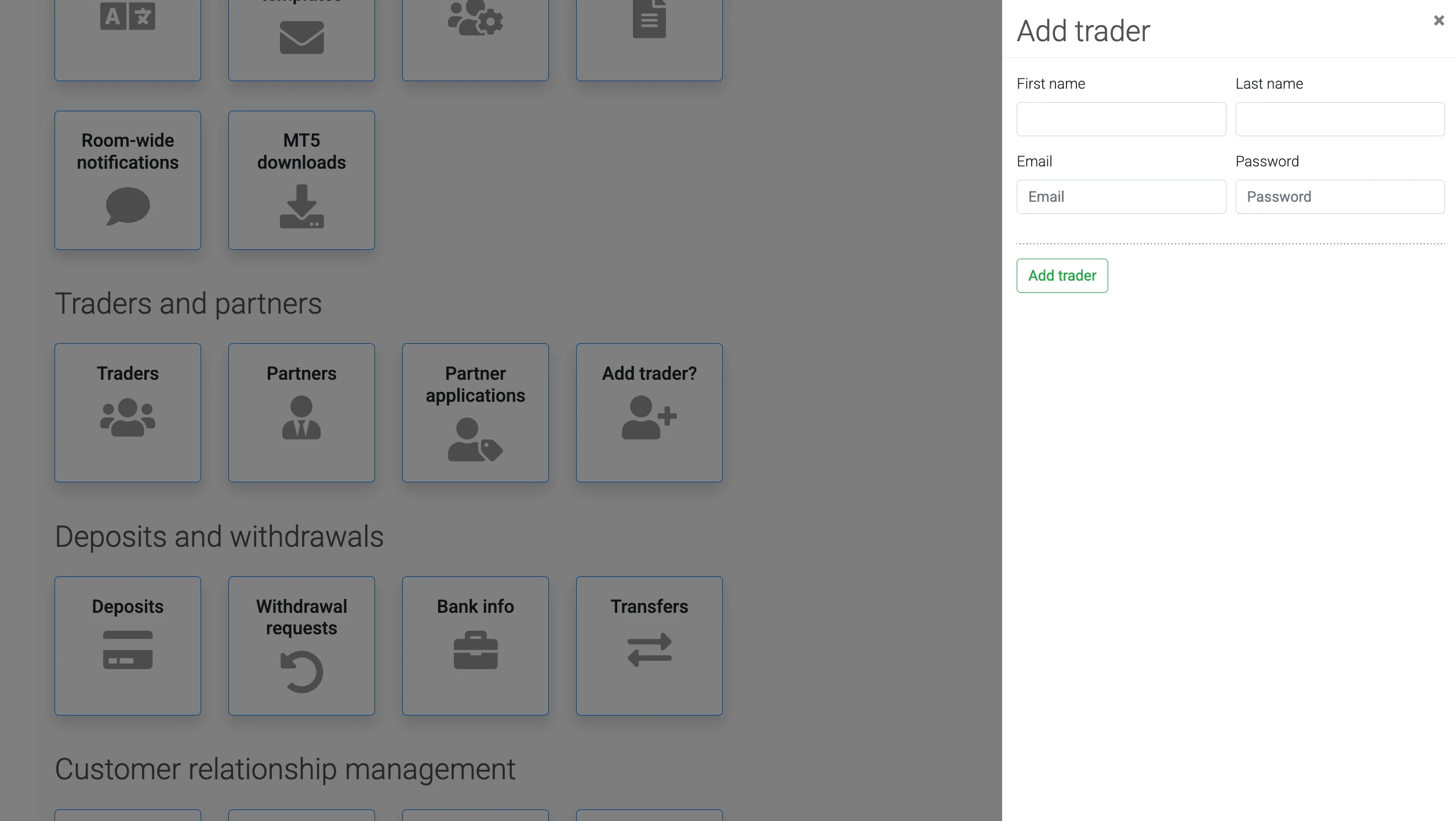 Giao diện Broker 16