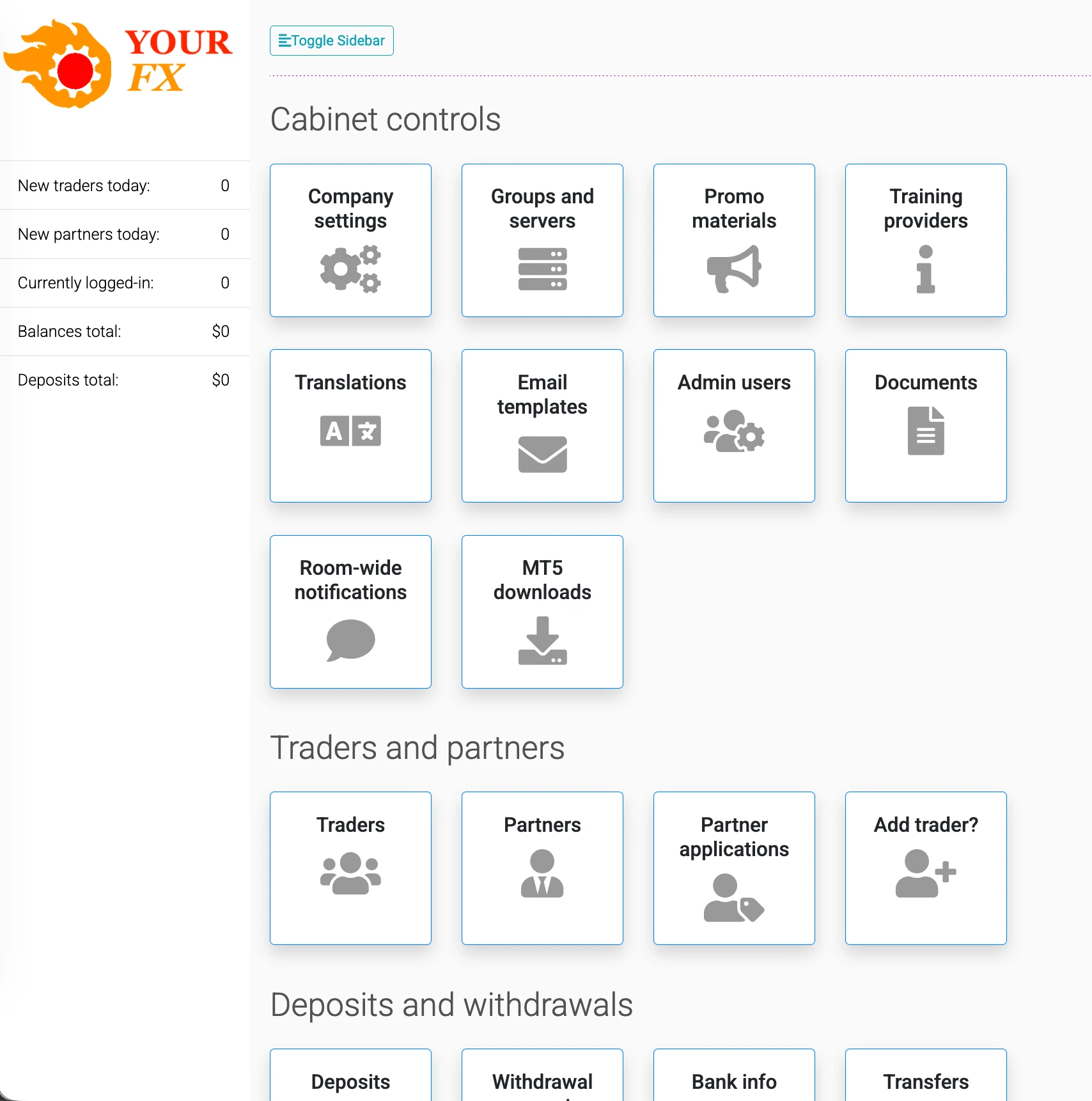 Giao diện Broker 4