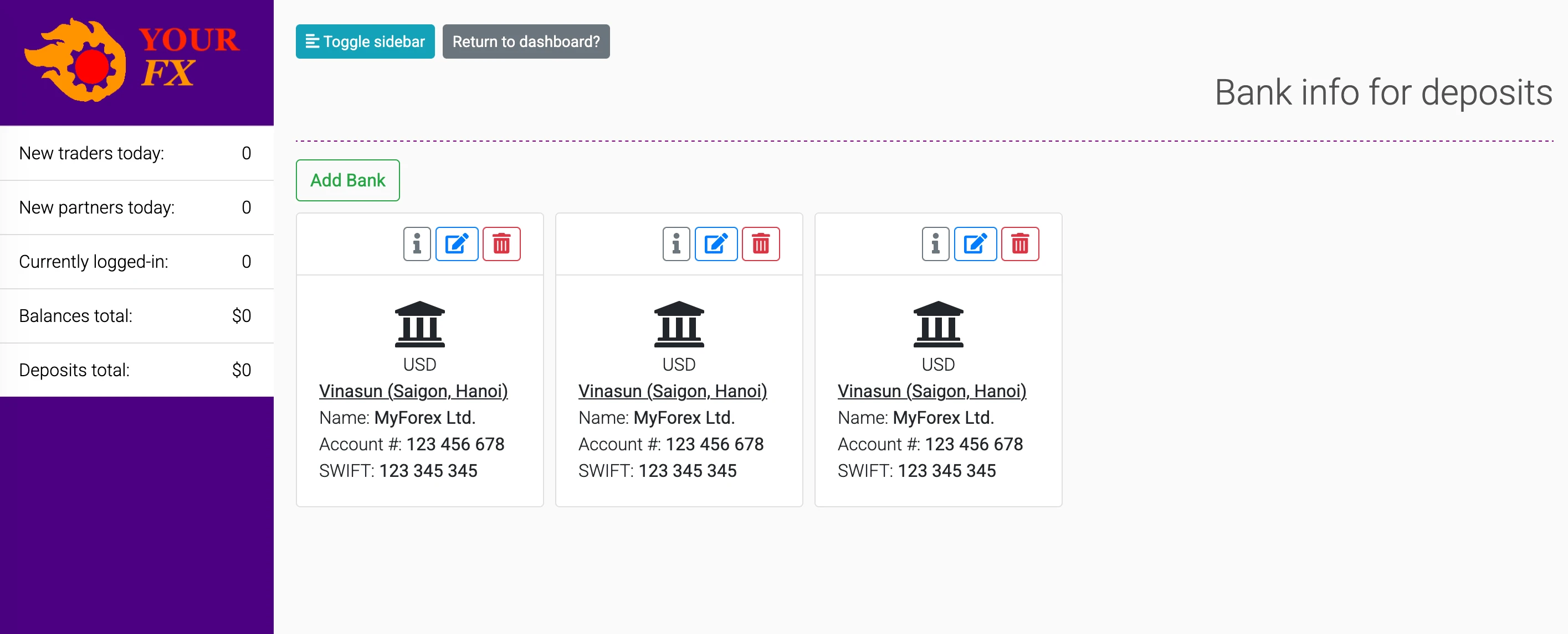 Giao diện Broker 7